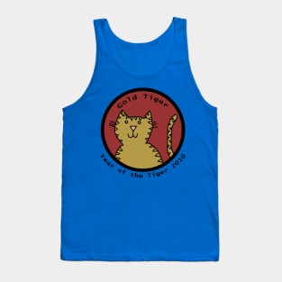 Year of the Gold Tiger 2010 Tank Top